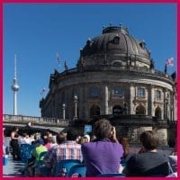 Berlin Brückenfahrt mit Fernsehturm und Bodemuseum
