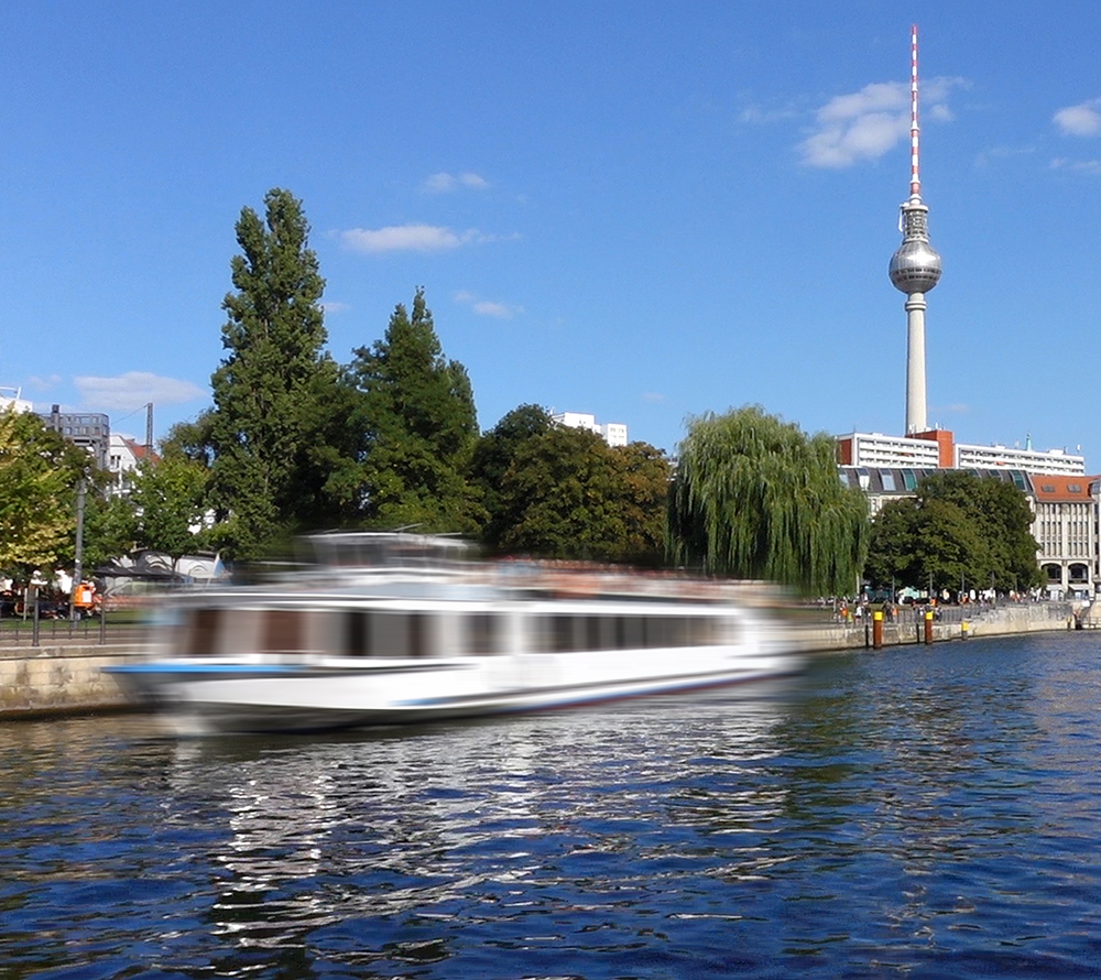 Spreefahrten Berlin Friedrichstraße - Fernsehturm