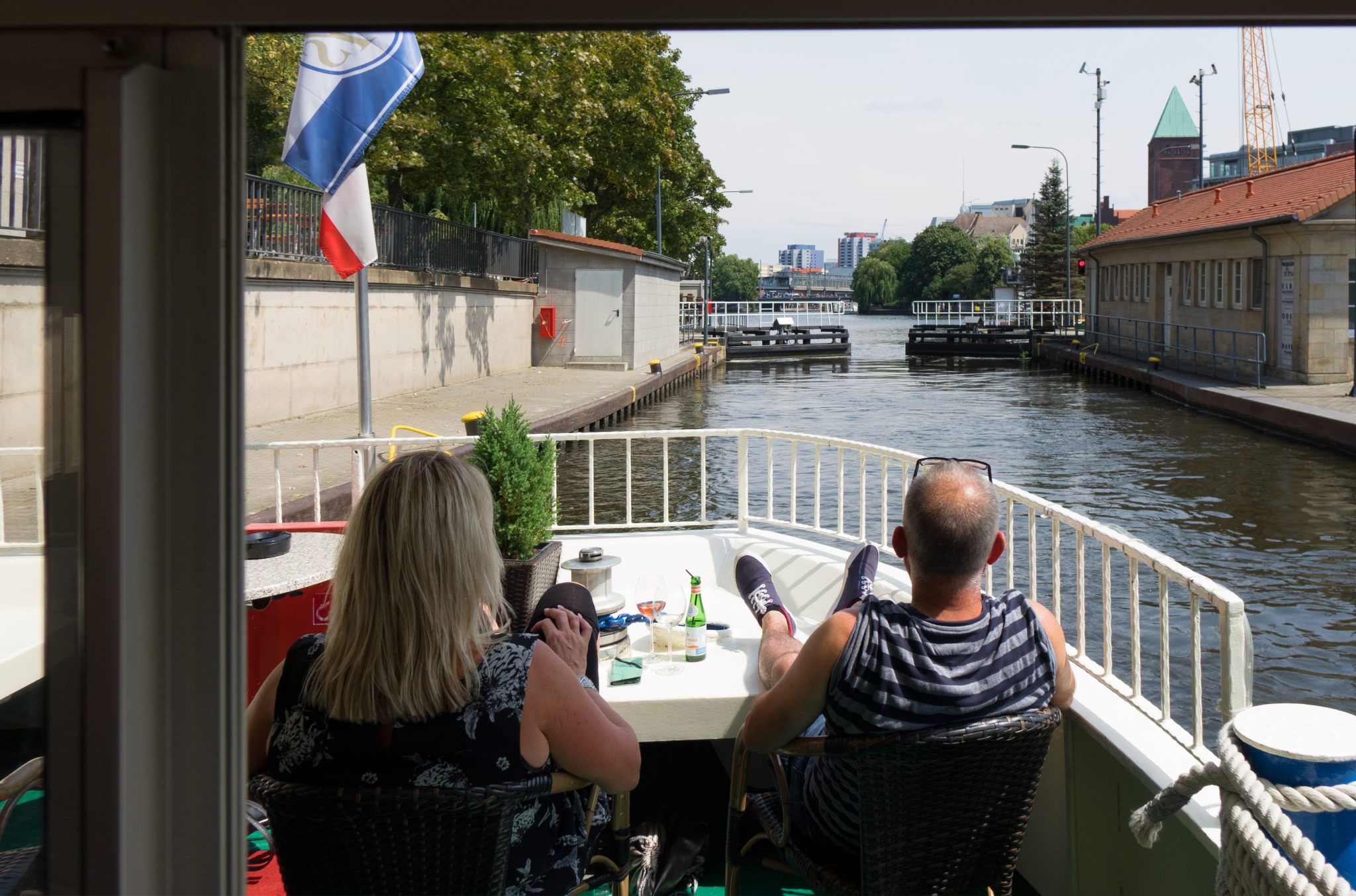 Mühlendammschleuse – Spreefahrt ab Anlegestelle Holsteiner Ufer